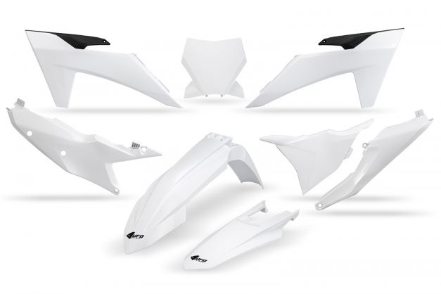 UFO Muovisarja 5-osainen Valkoinen 042 KTM SX/SXF125-450 23-