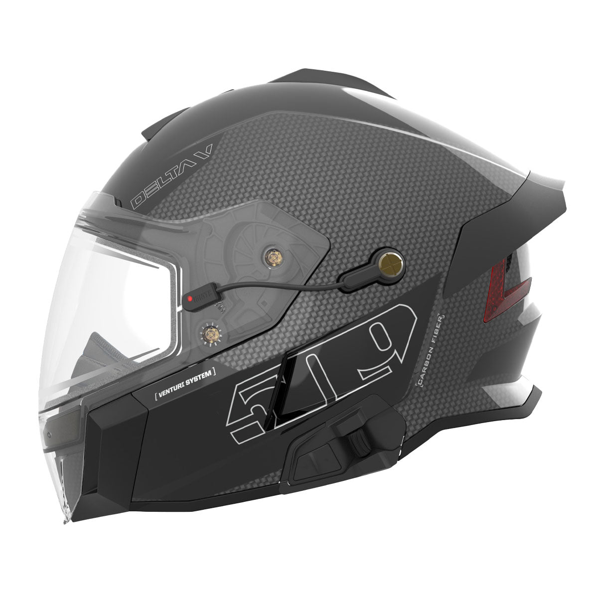 Delta V Carbon Commander Кроссовый Шлем
