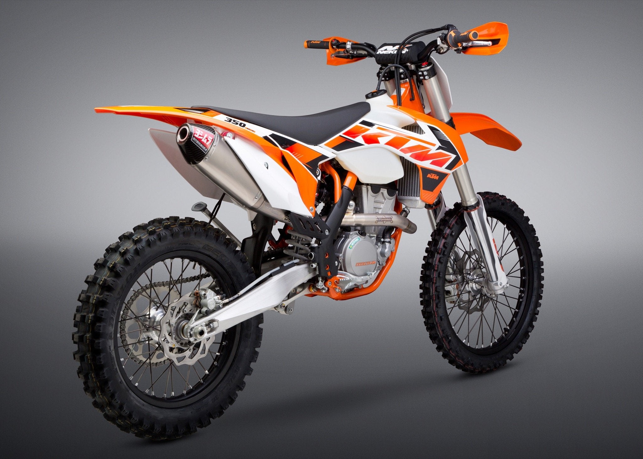 Yoshimura Ktm 350 Sx-F 2013-15 / Xc-F 2014-15 Signature Rs-4 Fs Ti-Ti-Cf