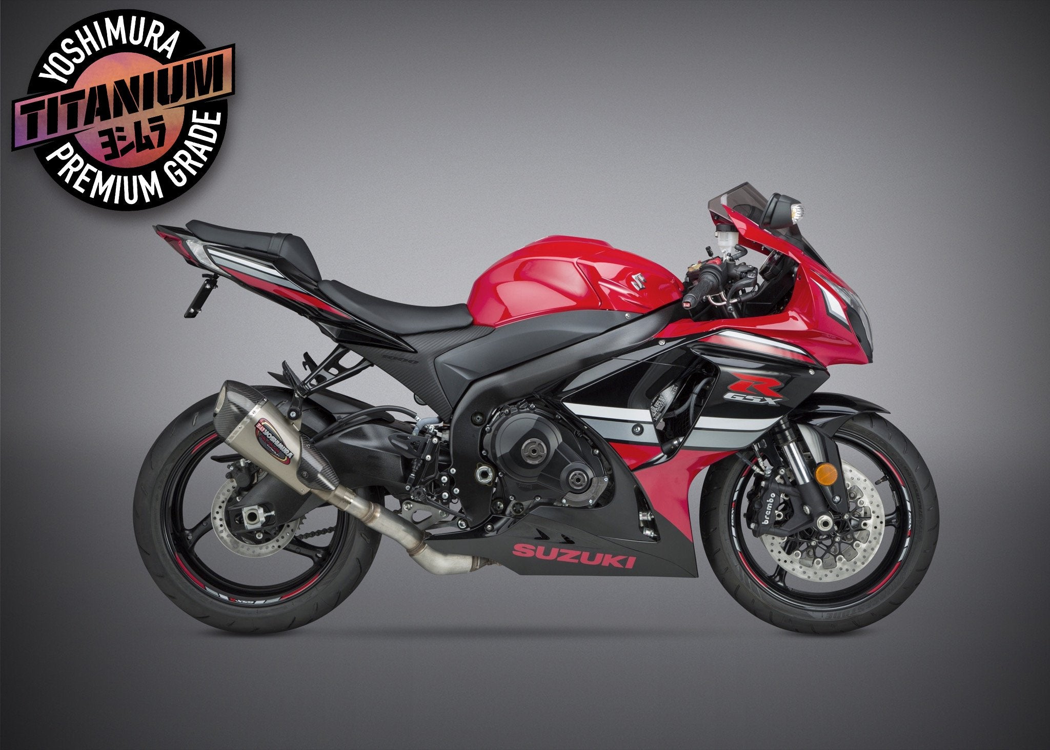 Yoshimura Suzuki Gsx-R1000 2012-16 Street Alpha T So Ti-Ti-Cf Works Finish