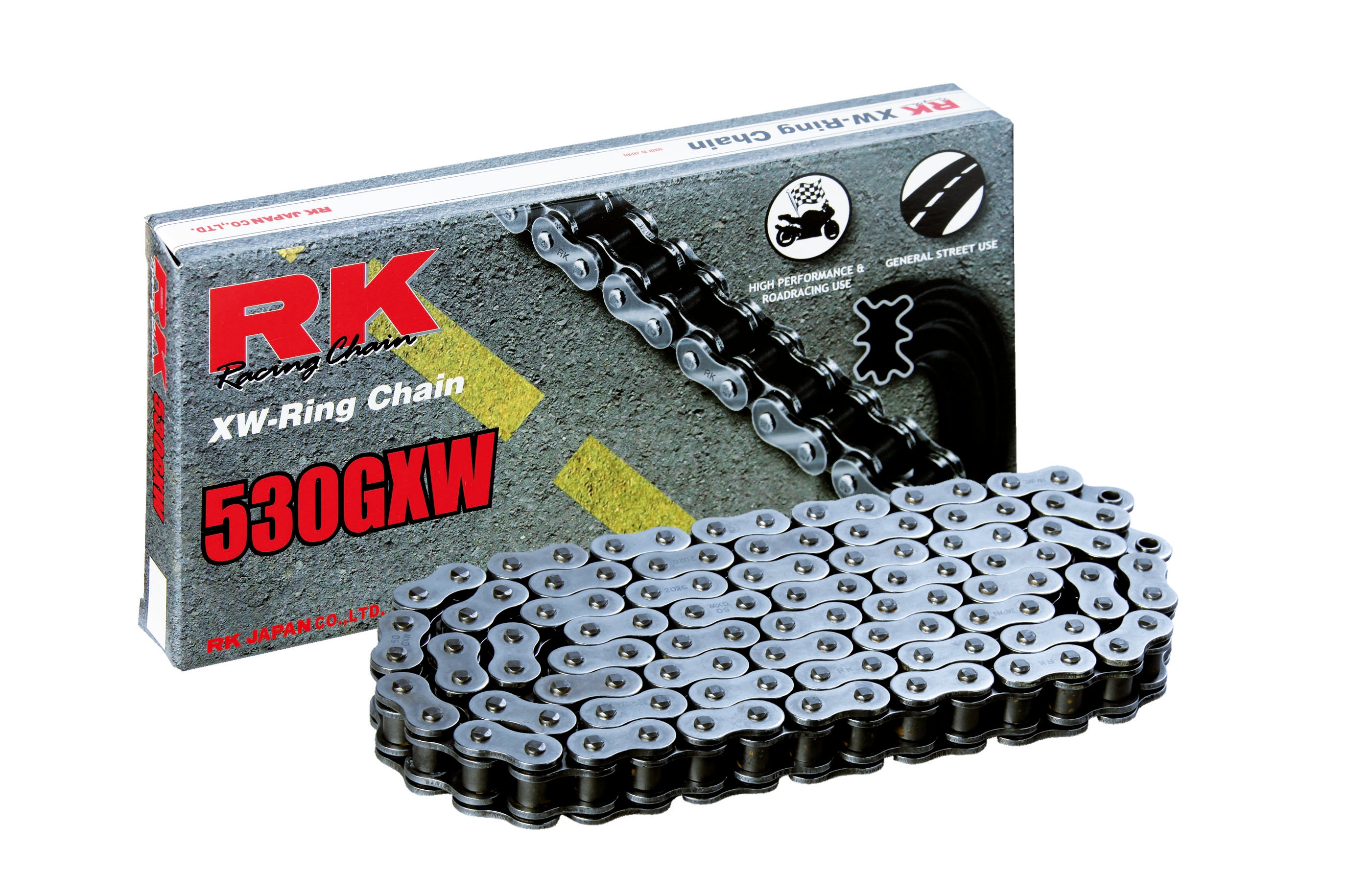 RK 530GXW XW-rengasketju +CLF(Niittil.)