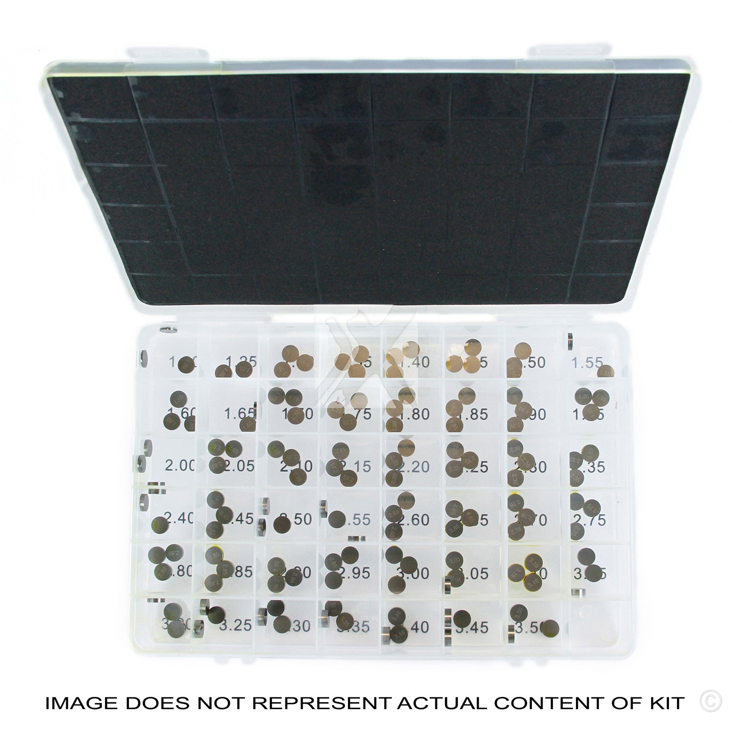 ProX Valve Shim Assortment 450cc 9.48 from 1.225 to 3.475