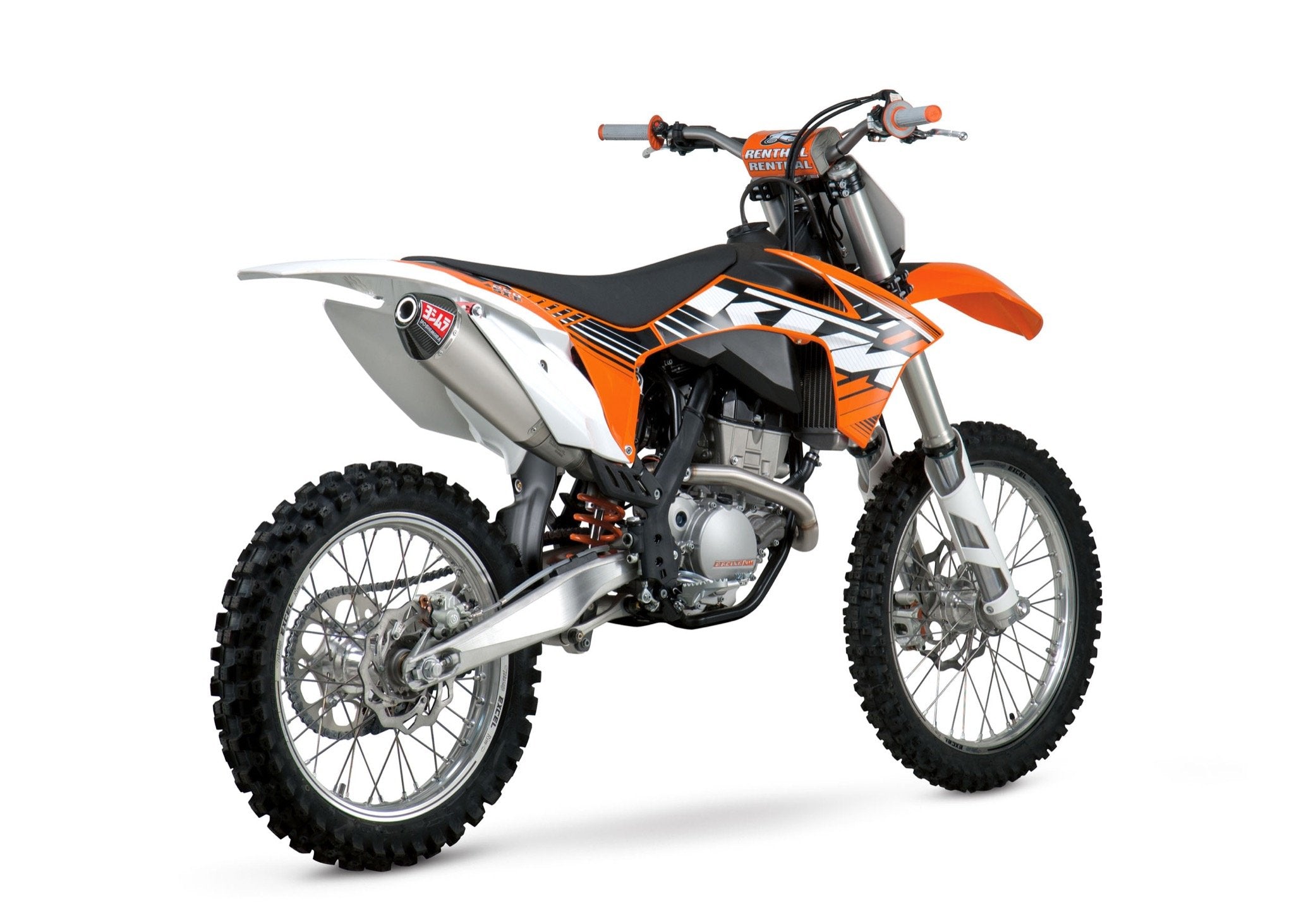 Yoshimura Ktm 250 Sx-F 2012 Signature Rs-4 Fs Ti-Ti-Cf