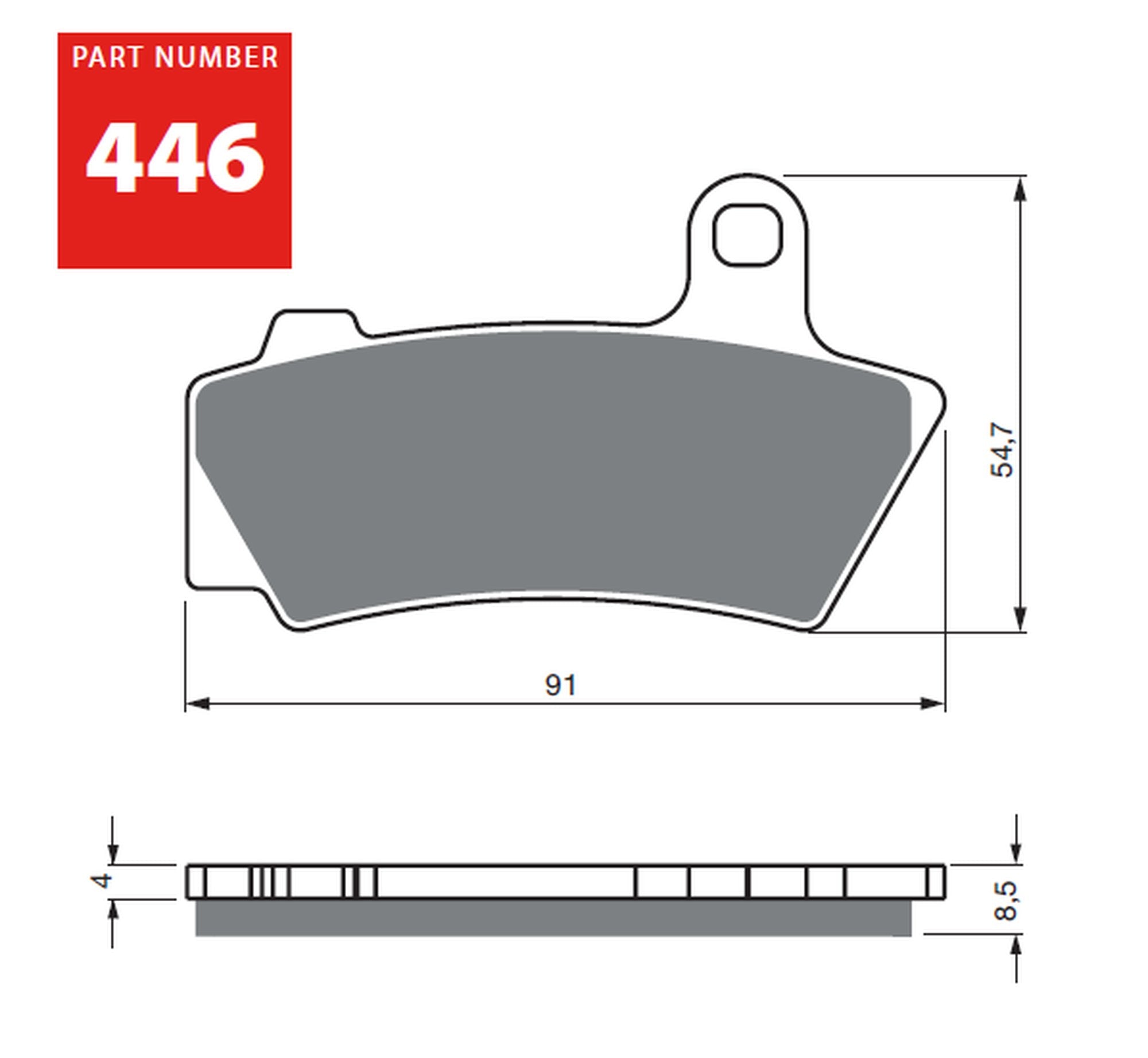 GOLDFREN Jarrupalat 446 Ceramic Carbon S33