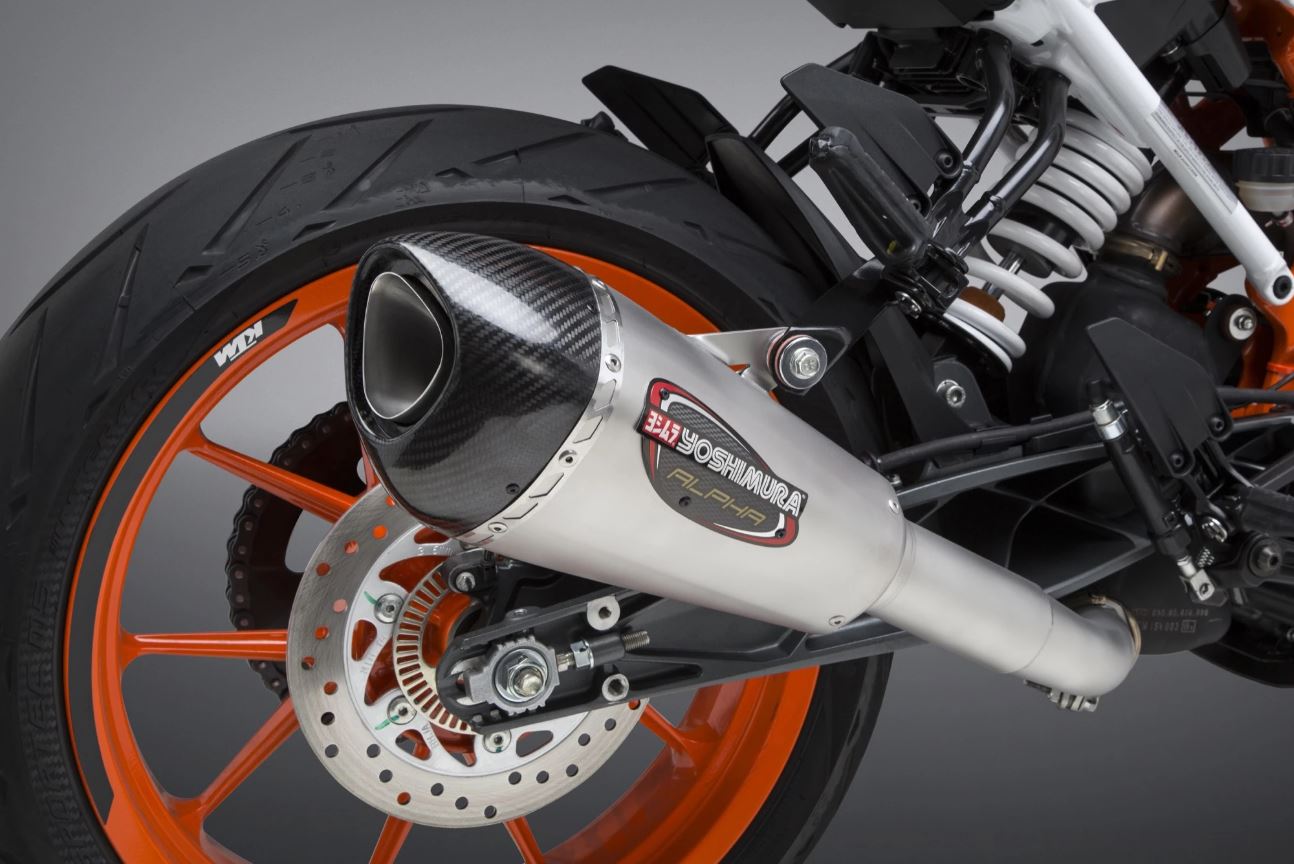 Yoshimura Ktm 390 Duke 17-19/Rc390 17-19 Street Alpha T So Ss-Ss-Cf Works Finish