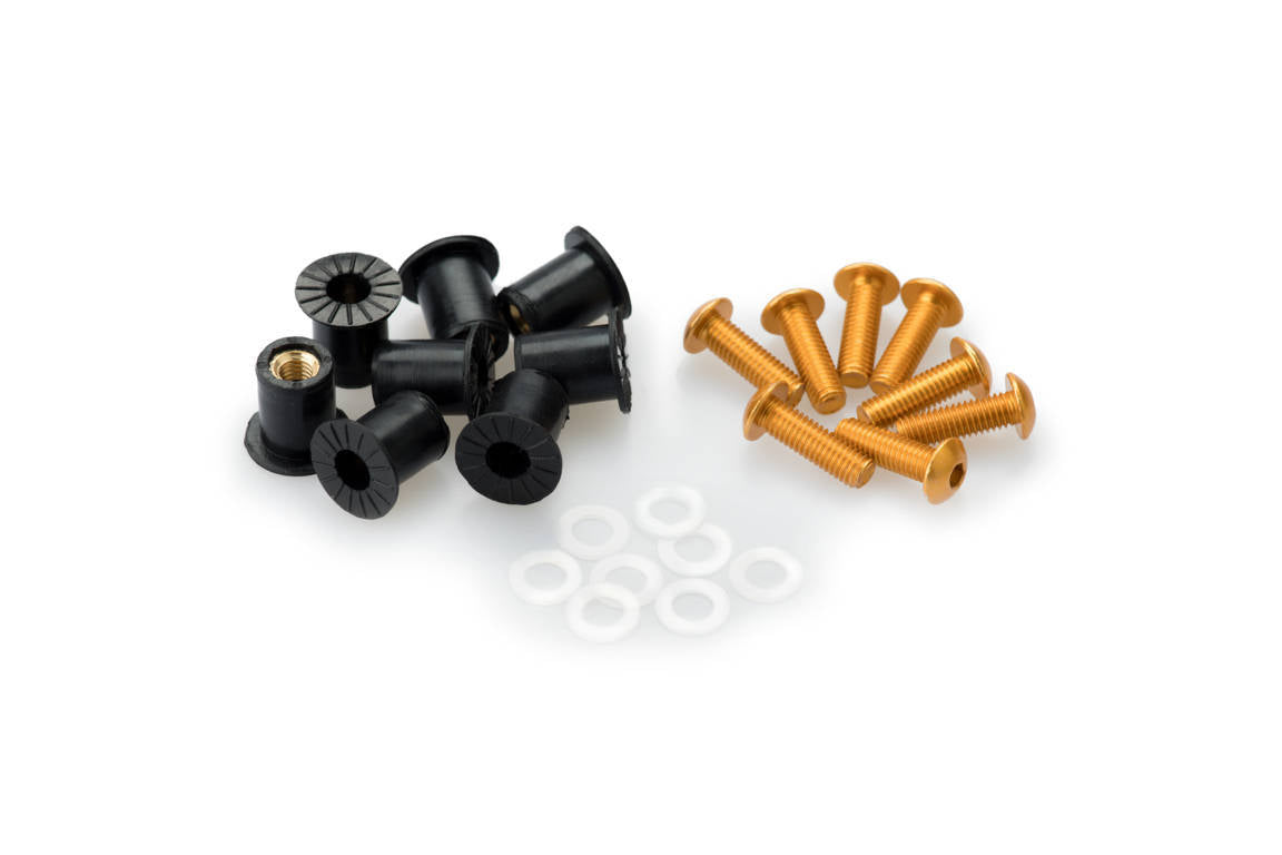 Puig Screw Kit C/Yellow