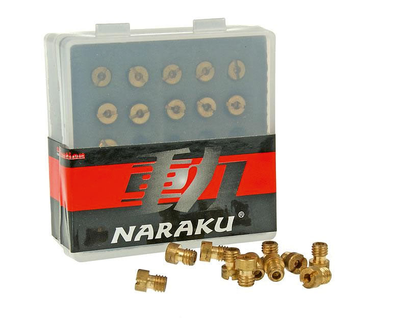 Naraku Suutinlajitelma, 5mm, #80 - #100 (11 kpl), Yhteensopiva: Dellorto