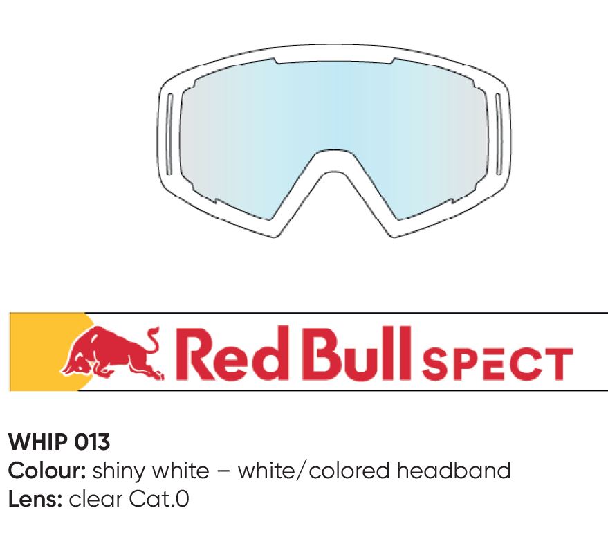 Whip MX Singel lens white clear