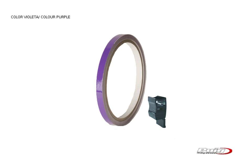 Puig Rim Strip 6 Meters+Aplicator C/Violet Fluorescent