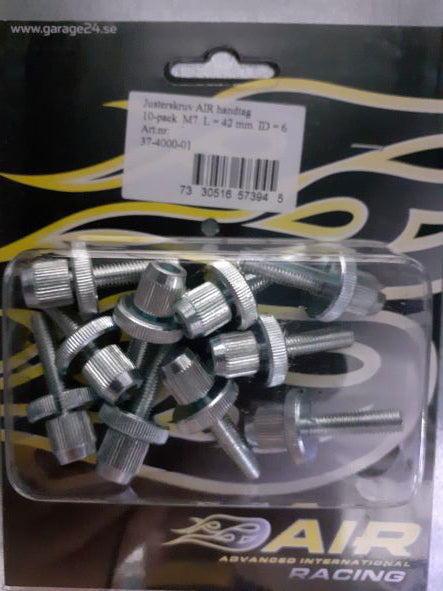 AIR Säätöruuvi 10-pack. M7. L = 42 mm. ID = 6