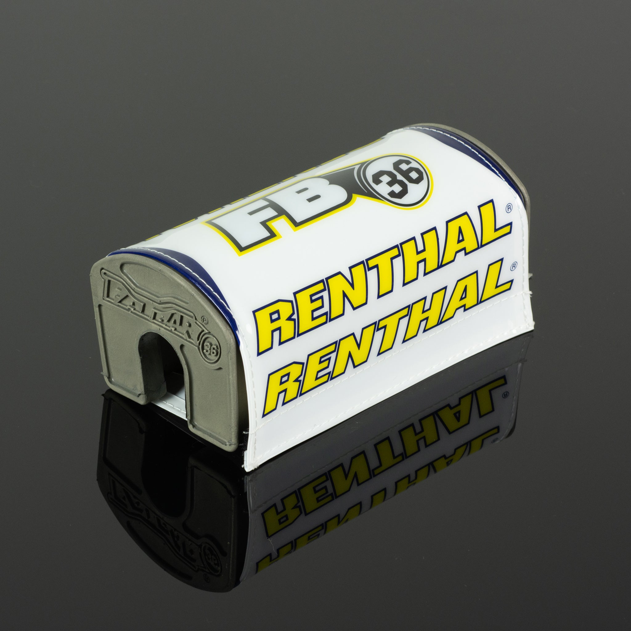 Renthal Fatbar36 Pehmuste Valkoinen/Sininen/Keltainen