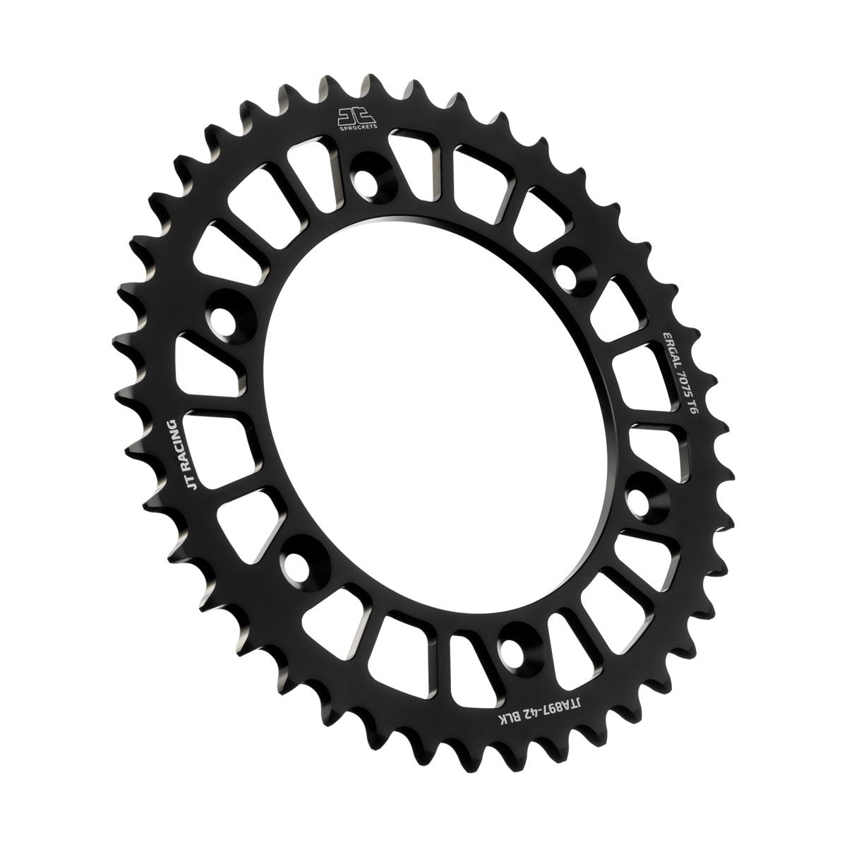 JT Takaratas Alumiini 7075 T6 Musta JTA897.42BLK