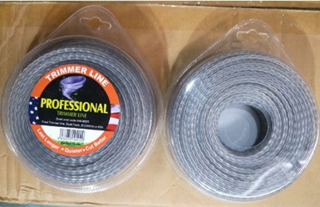 Tract Trimmerisiima, Dual-Twist / Kaksoissiima-Kierretty, Ø 2,65mm x 45m