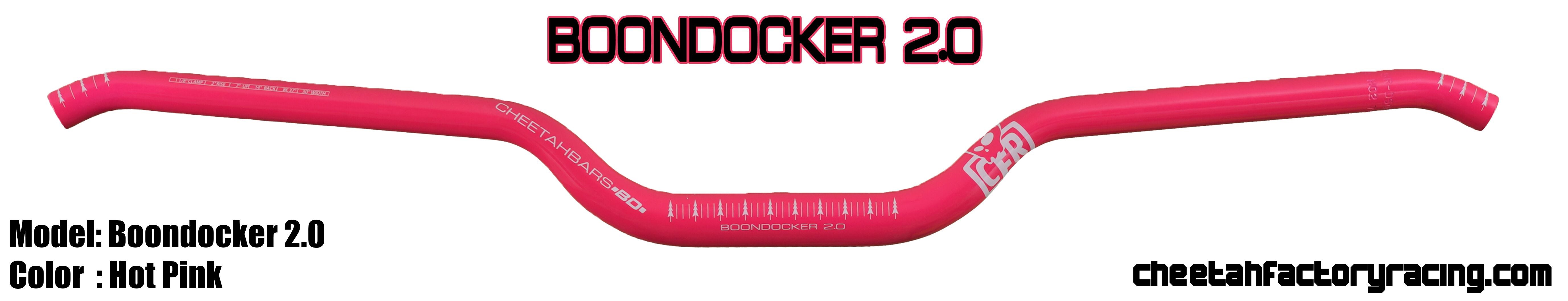 CFR Boondocker Ohjaustanko 2.0 Hot Pinkki