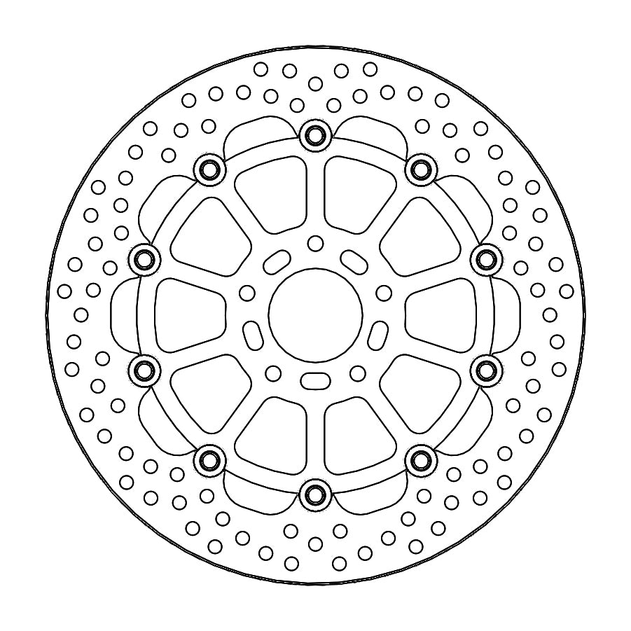 Moto-Master Halo front disc KTM: 790 Duke