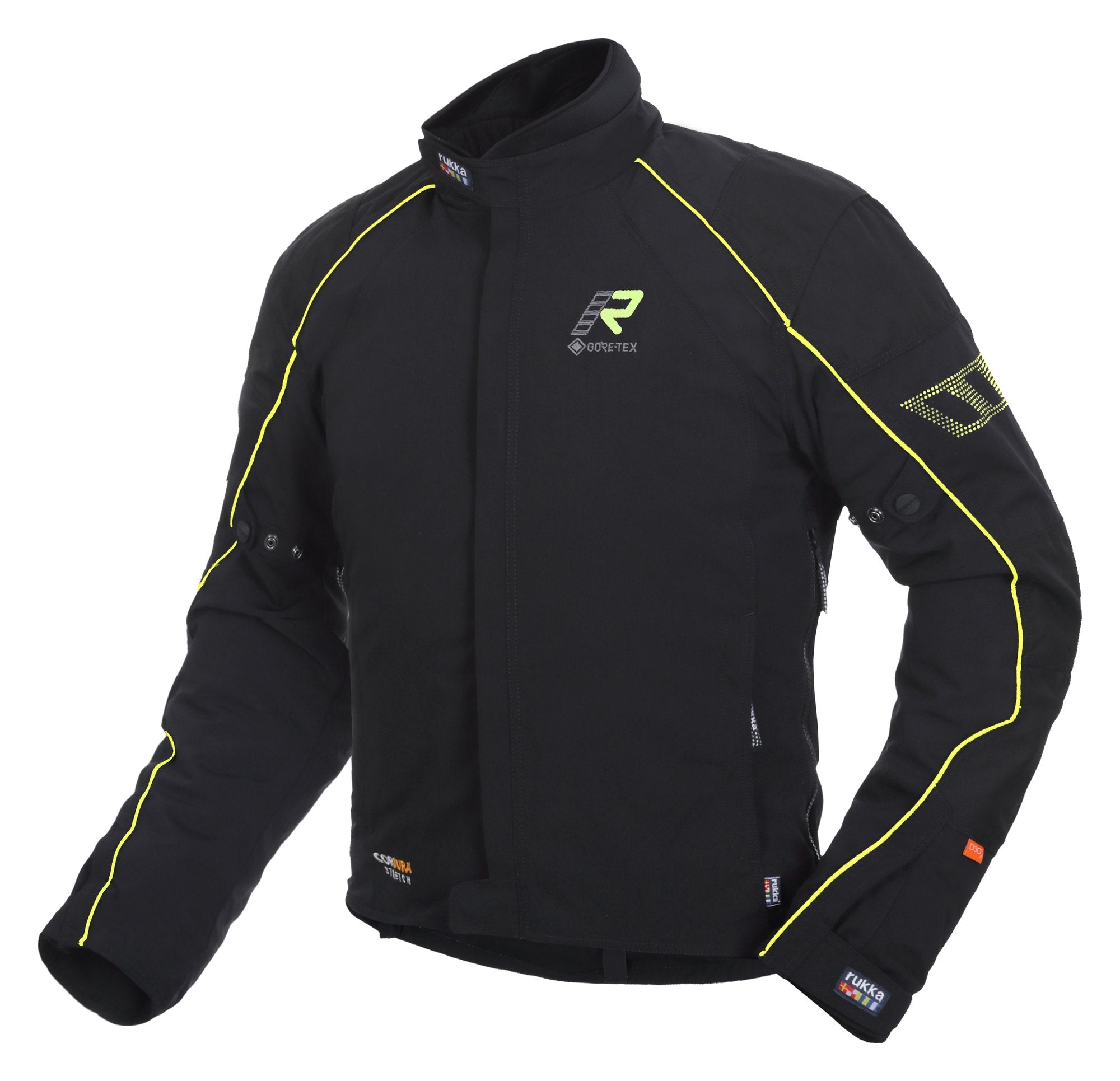 RUKKA COMFO-R Jacket Black/Yellow