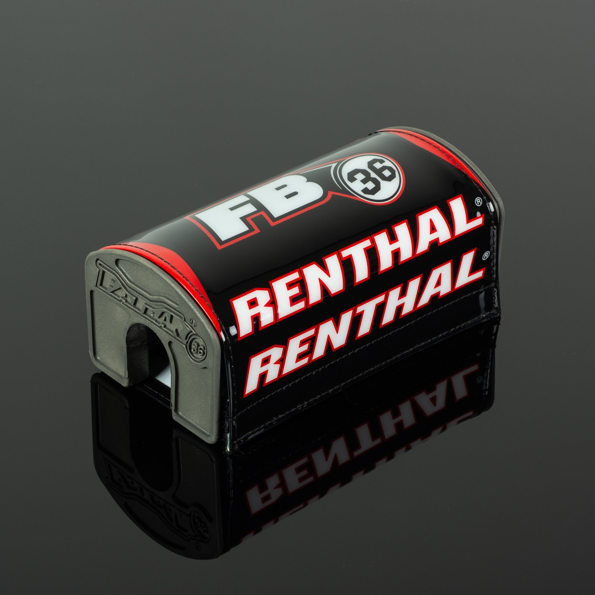 Renthal Fatbar36 Pehmuste Musta/Valkoinen/Punainen