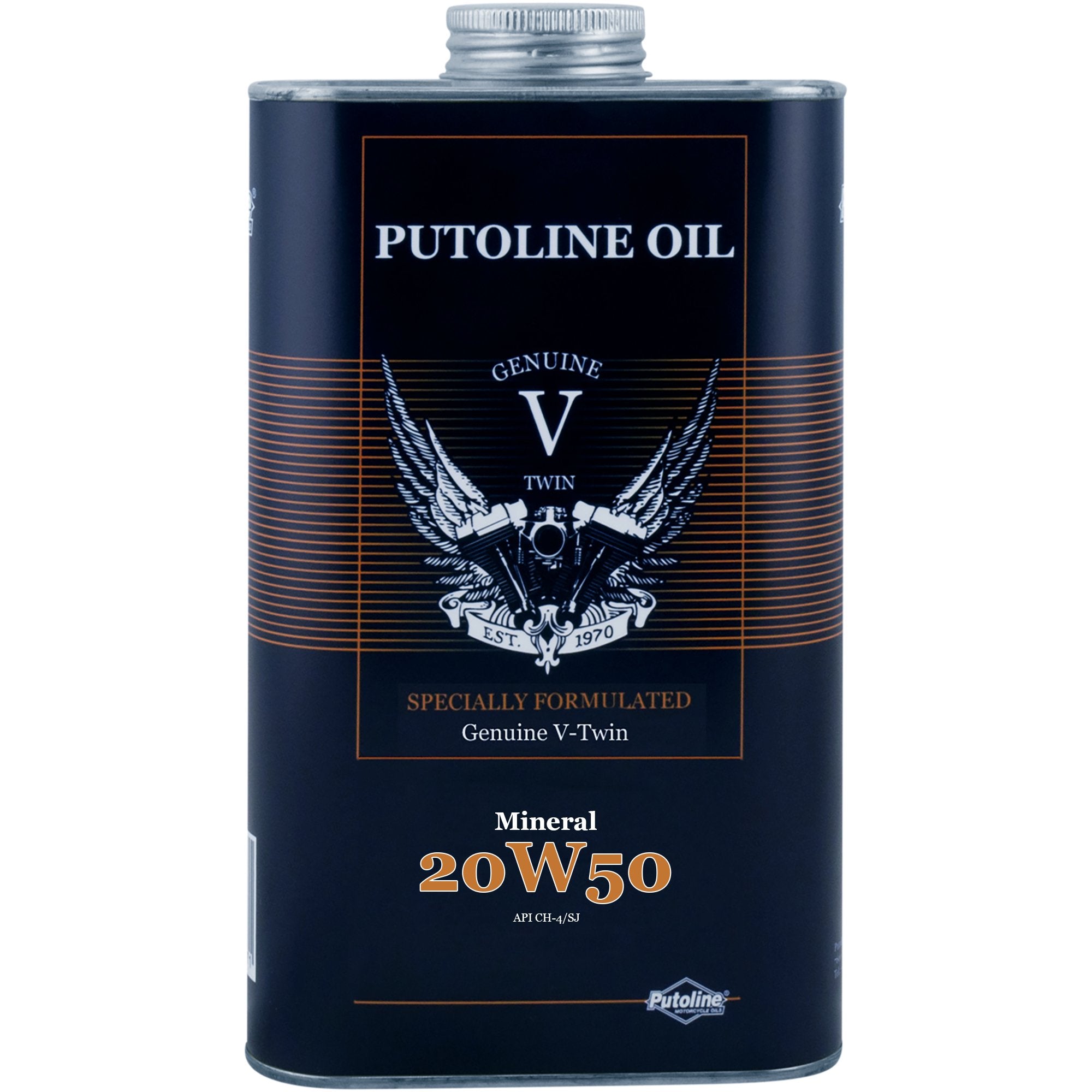 Putoline V-Twin Mineral 20W-50- 1L (6)