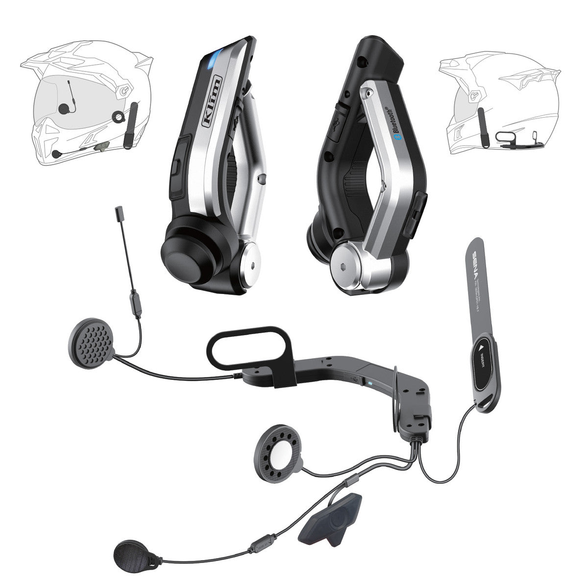 Комплект Audio Sena 10u для Krios шлем