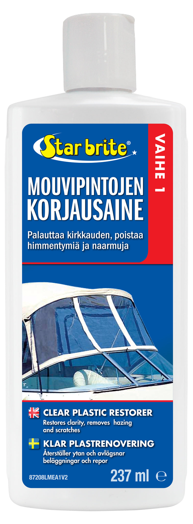 Star brite Muovipintojen naarmunpoisto 237ml (Vaihe 1)
