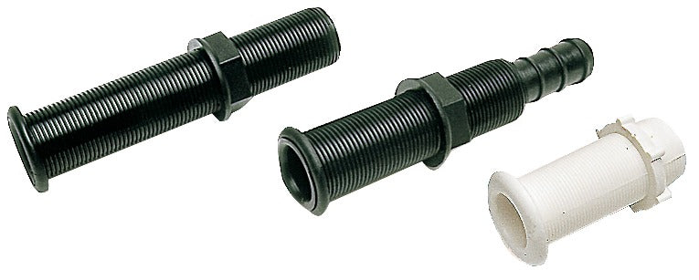 Tyhjennystulppa musta w/hose c.
