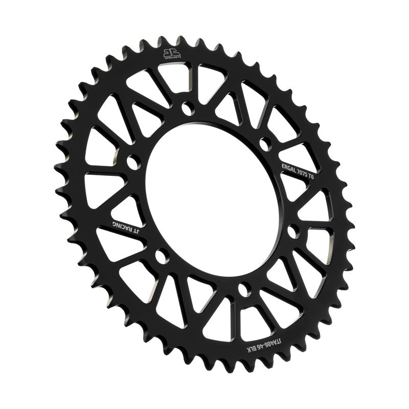 JT Takaratas Alumiini 7075 T6 JTA486.41BLK Musta