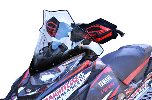 Powermadd Windshield 17" Yamaha SR Viper/Sidewinder/Arctic Cat ProCross/Climb