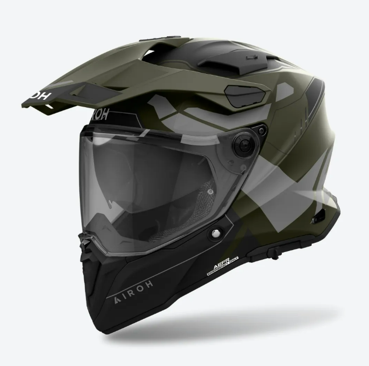 Airoh Kypärä Commander 2 Reveal Vihreä