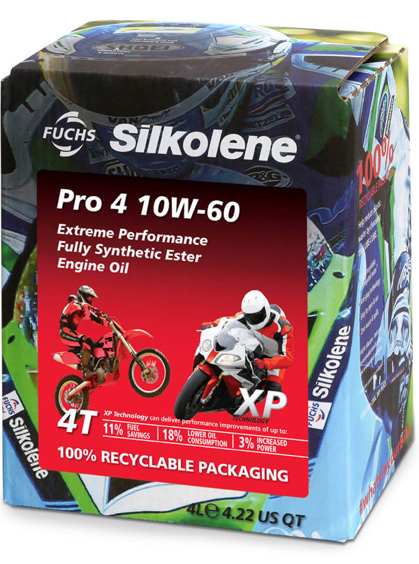 Silkolene Pro 4 10W-60 XP 4L CUBE