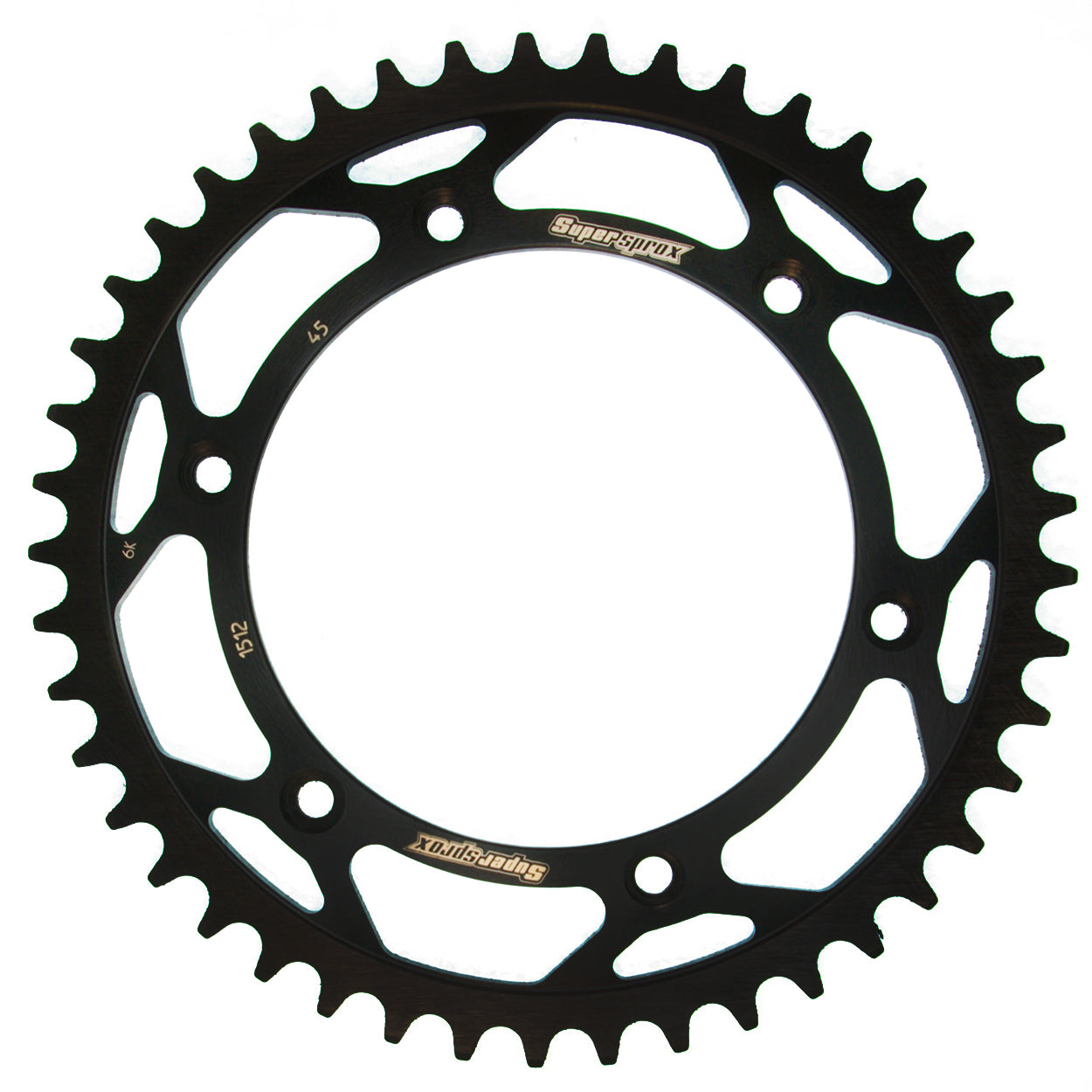 Supersprox Steel takaratas Beta/GasGas/Husqv. Musta 45