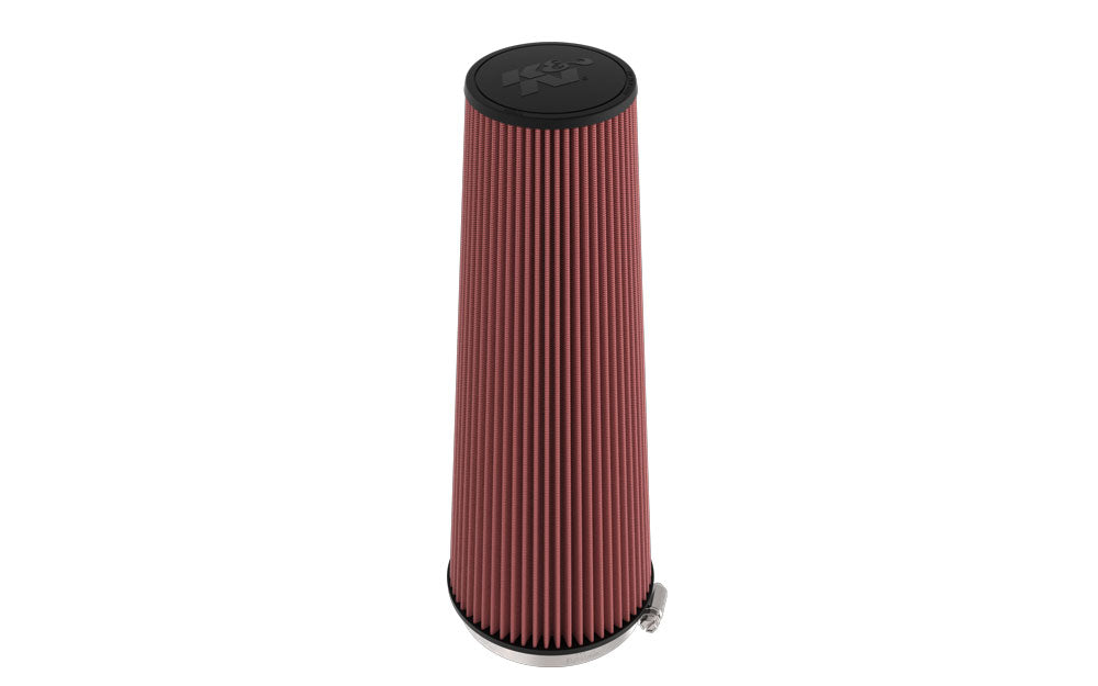 K&N Universal Clamp-On Air Filter 6"Flg, 7-1/2"B, 5"T: 20-1/8"H