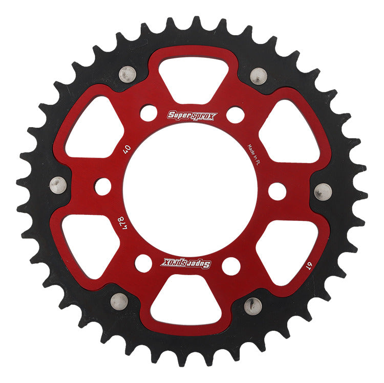 Supersprox Stealth takaratas Punainen