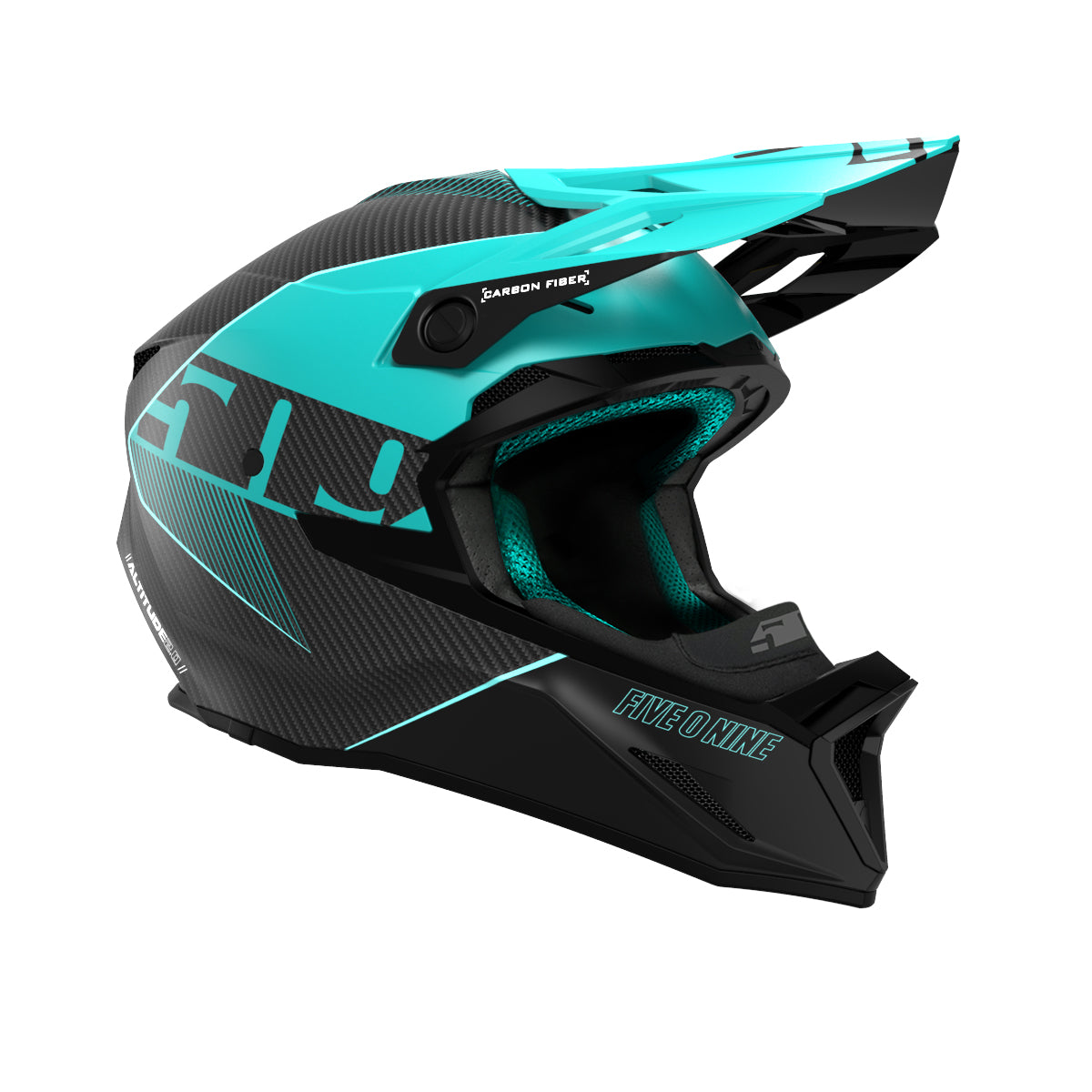 Altitude 2.0 Carbon Fiber 3K Шлем для снегохода