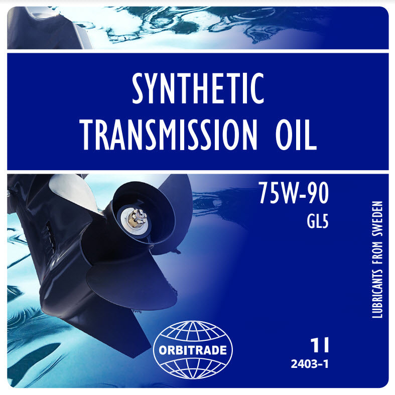 Orbitrade, Gearcase oil synthetic 75w90, 208L