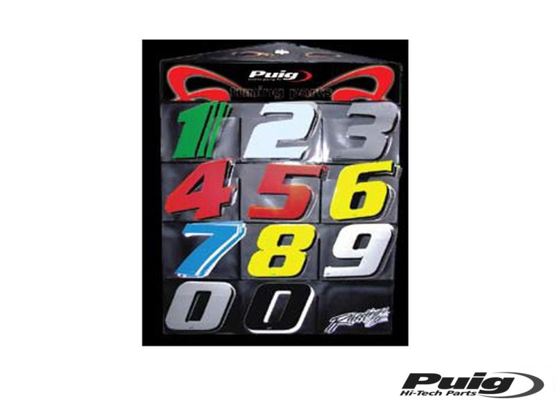 Puig Number 2 115Mm. C/Black 5 Units