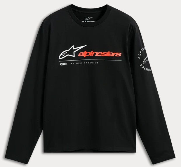 Alpinestars LS T-Paita Mandatory CSF Musta
