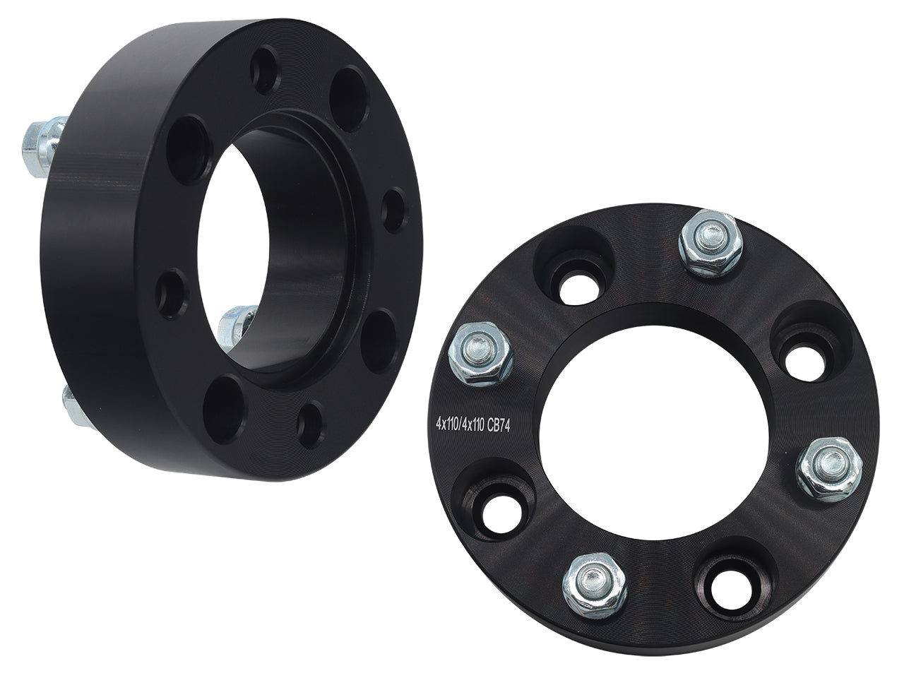 Bronco Levikepalat ATV 1,5" (38mm)  4/110-10mm pari Black