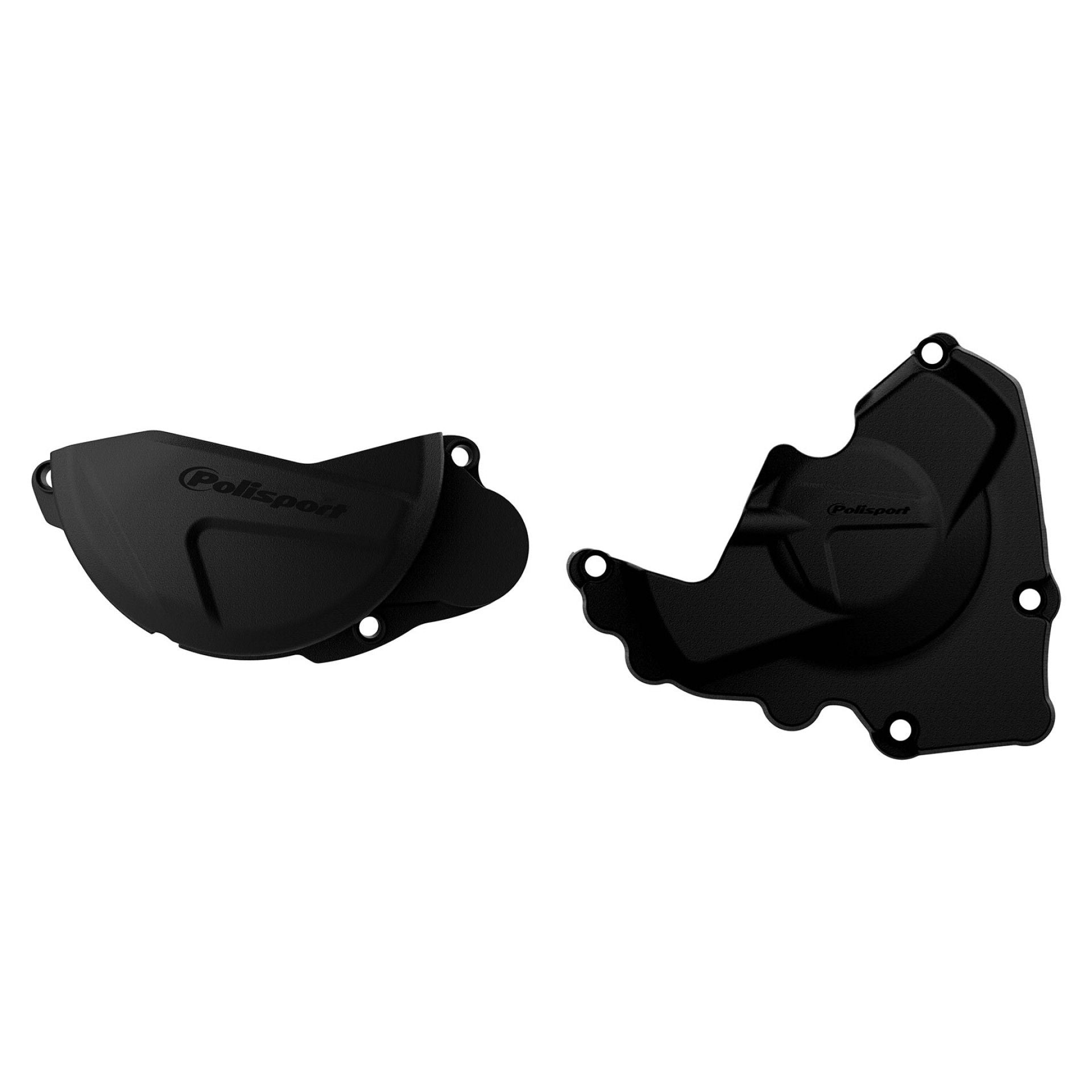 Polisport Kit Clutch+Ignition cover protector CRF250R (13-17) Black