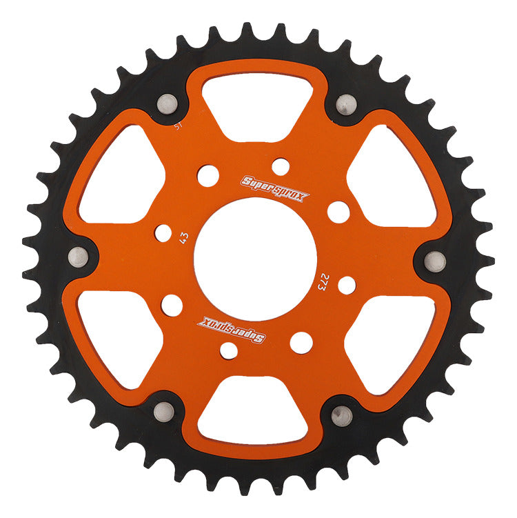 Supersprox Stealth Rear sprocket Orange