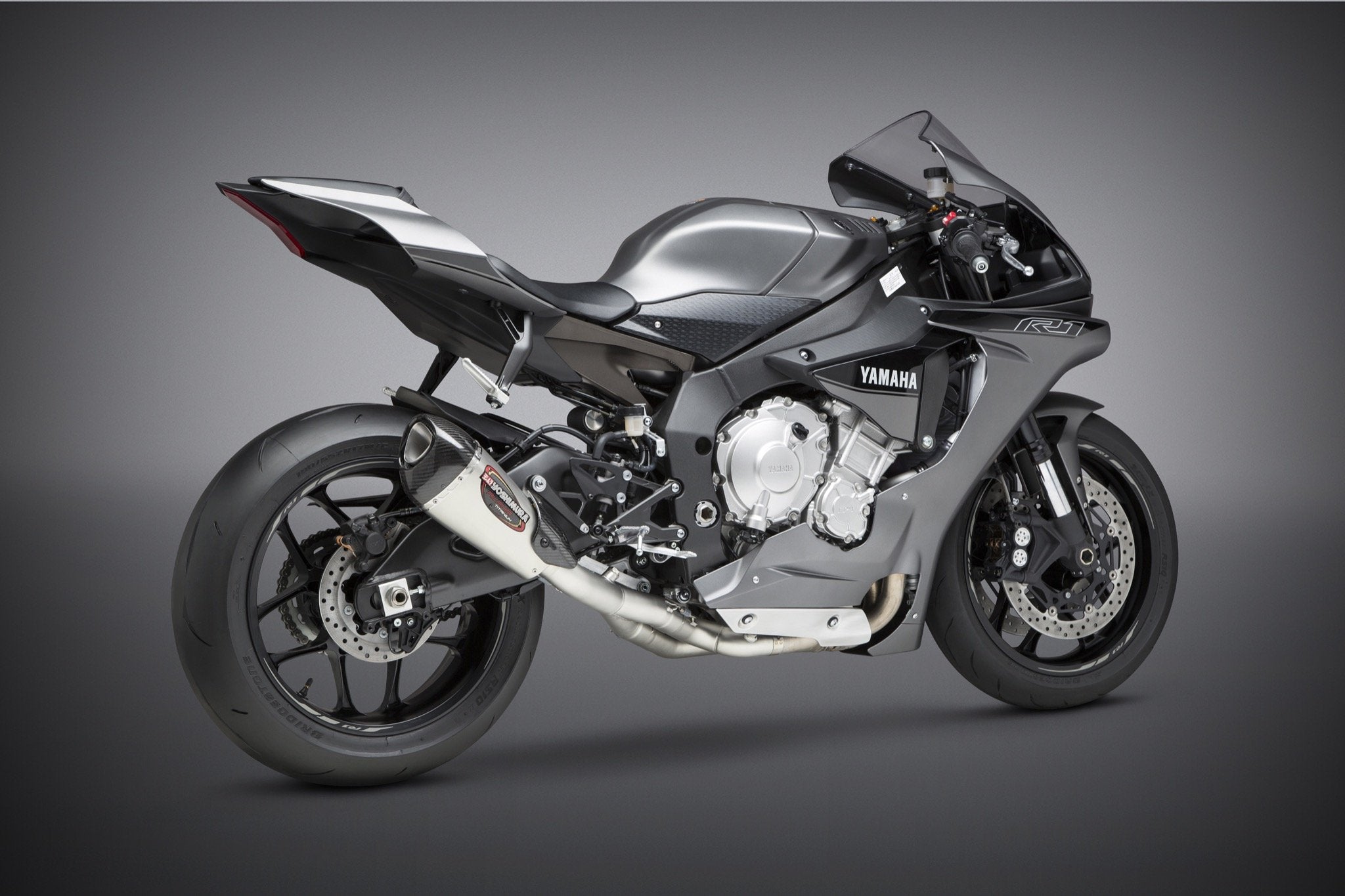 Yoshimura Yamaha Yzf-R1/M/S 2015-19 Race Alpha T 3Qtr Ti-Ti-Cf Works Finish