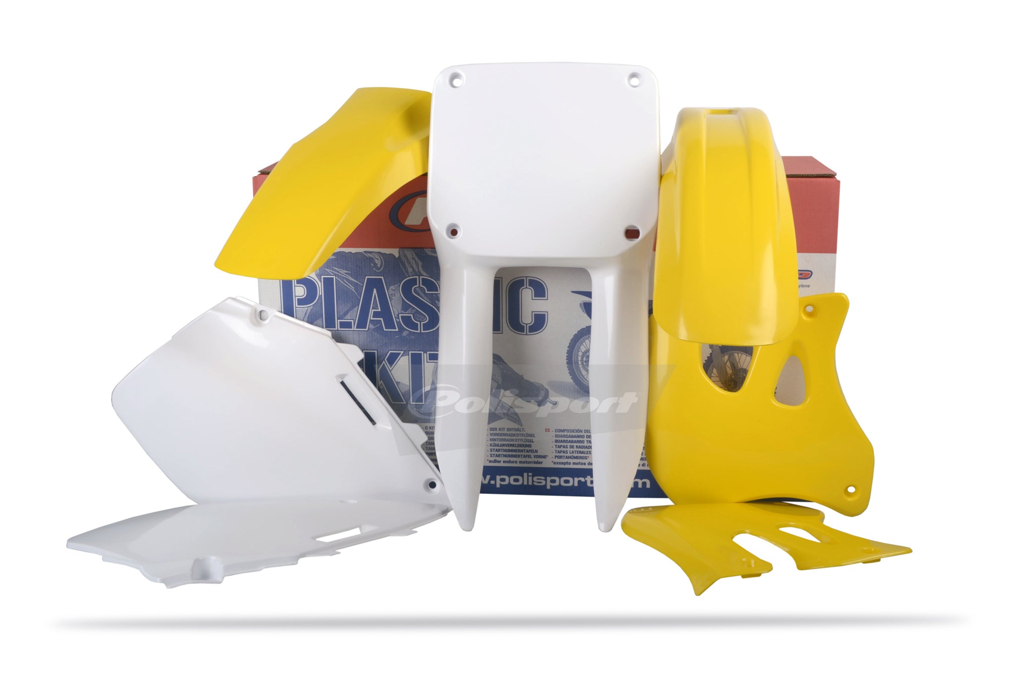 Polisport plastic kit Original RM125/250 96-98