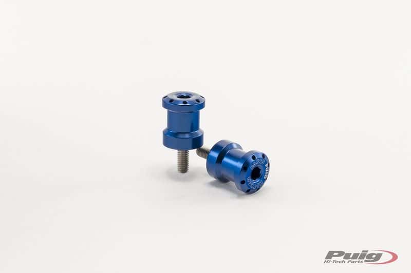 Puig Spools By Pair Hi-Tech Parts Diam.6Mm C/Blue