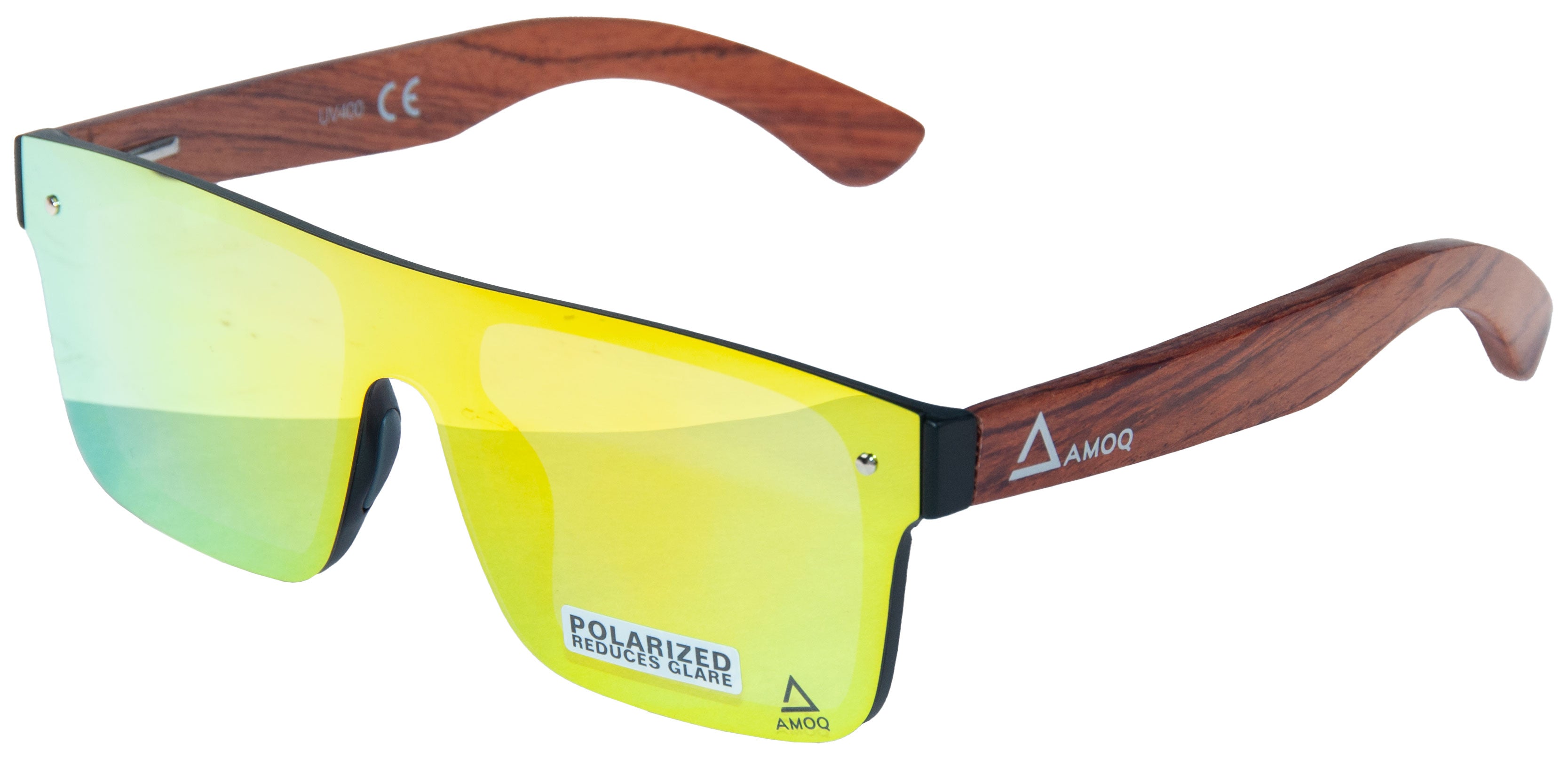 Burst Sunglasses PLRZD Wood