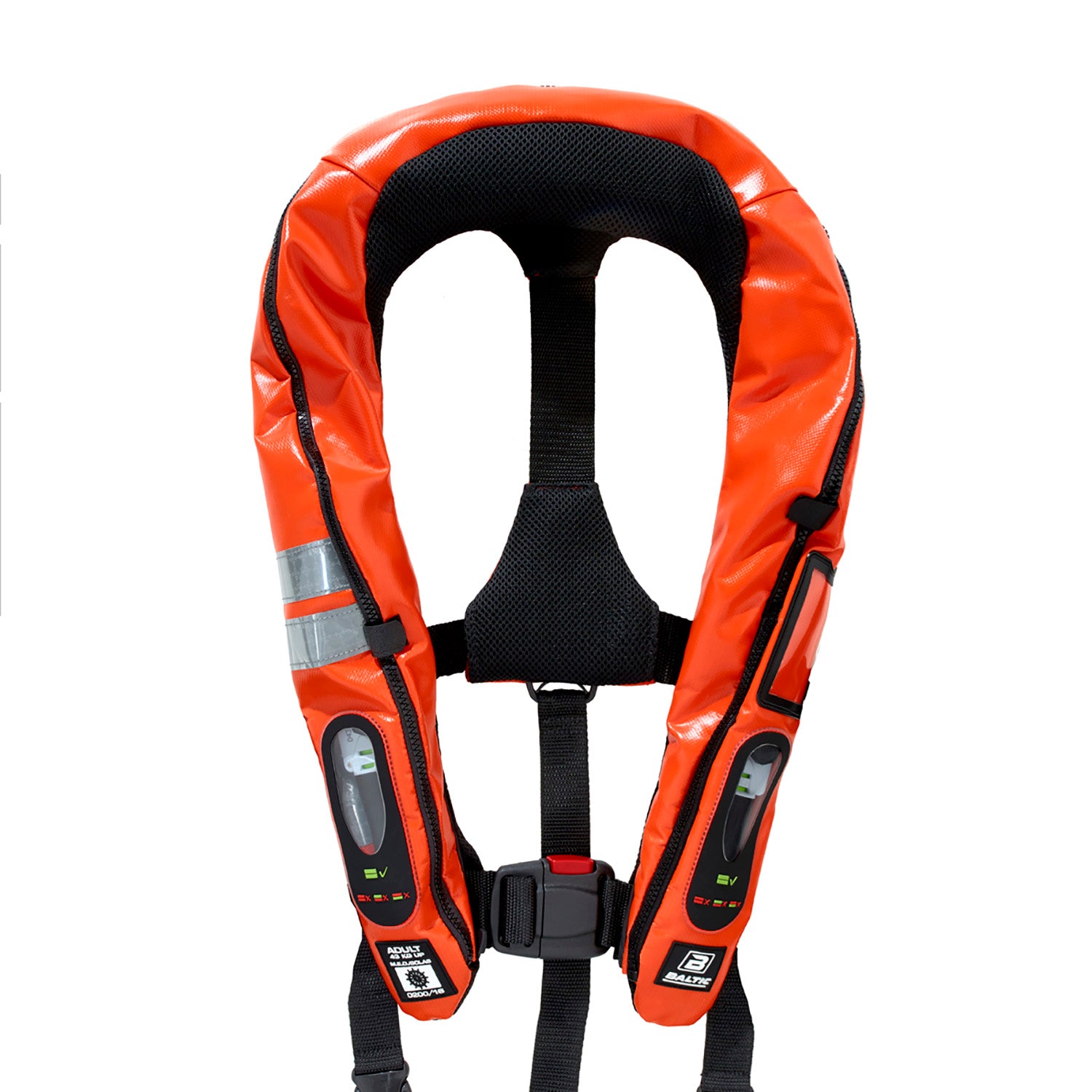 Baltic Legend 305 M.E.D./SOLAS auto ilmatäytteinen pelastusliivi oranssi 43+kg