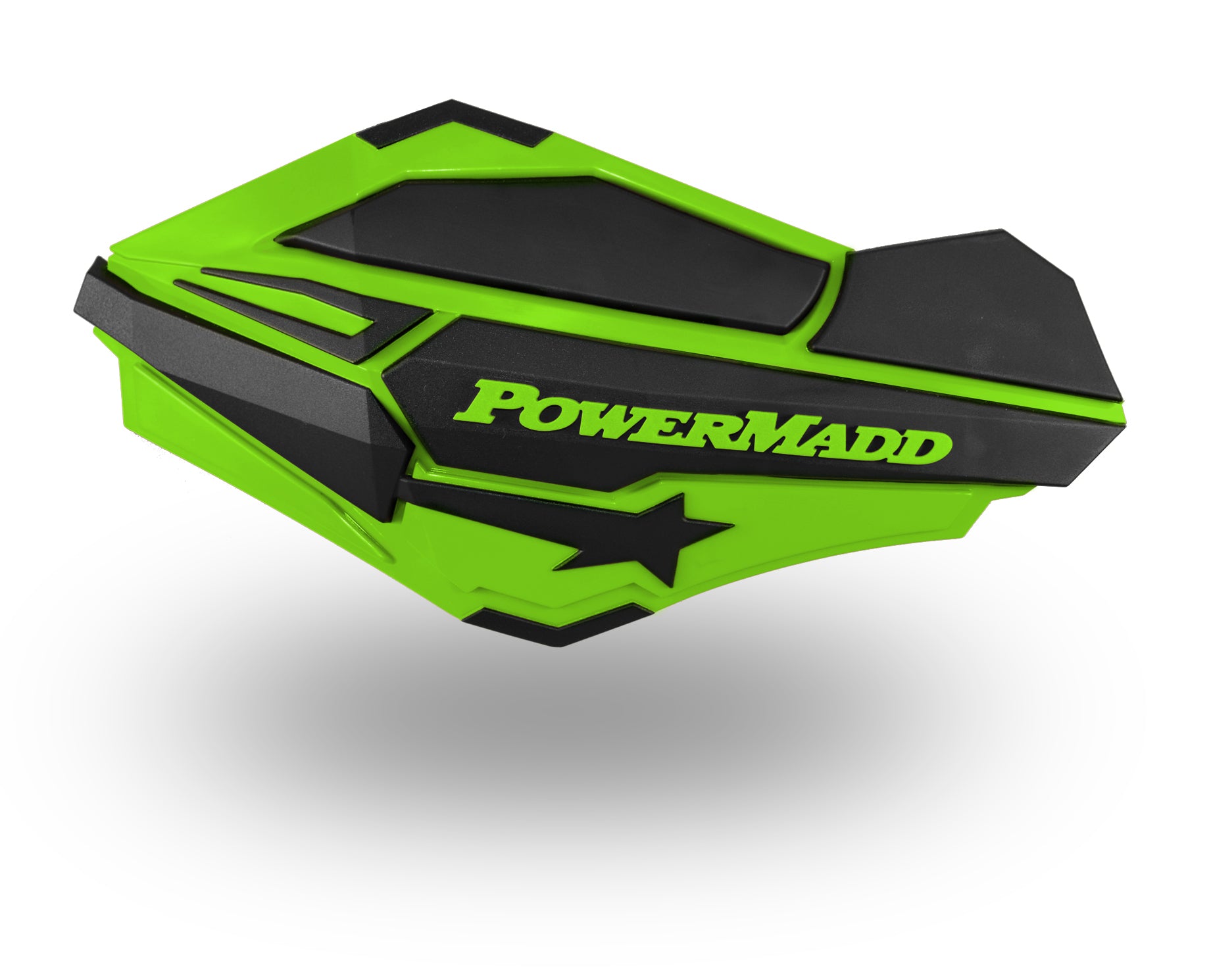 Powermadd Sentinel Handguards, Kawasaki Green/Black