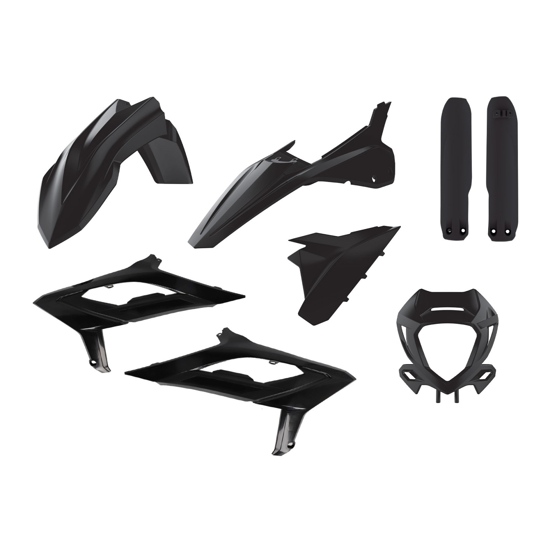 Polisport Full kit Beta RR 250/300 2T 350/400/450 4T (23->) Black (1)