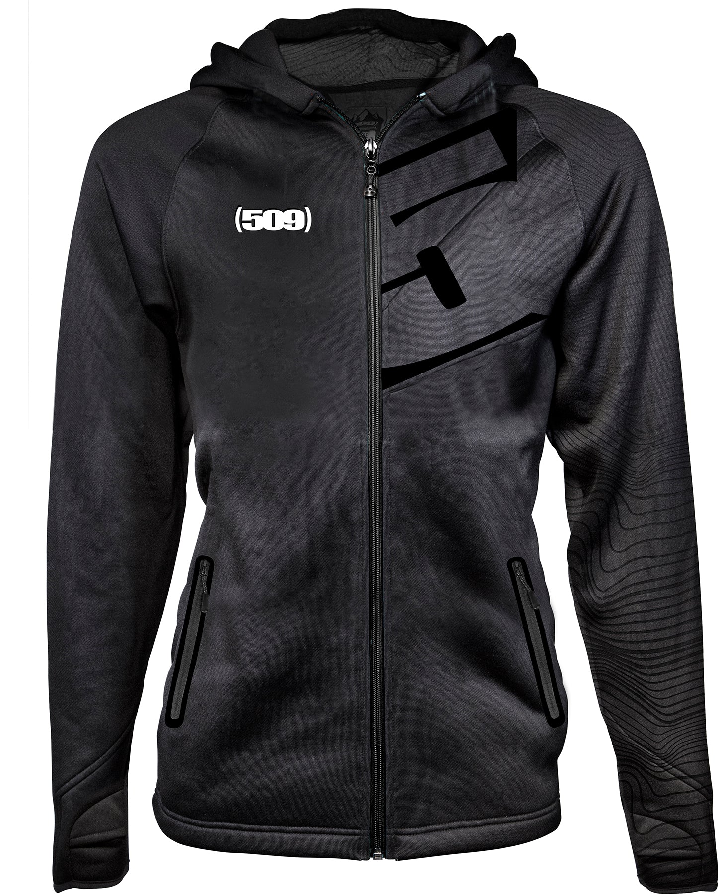 Naisten Tech Zip Huppari
