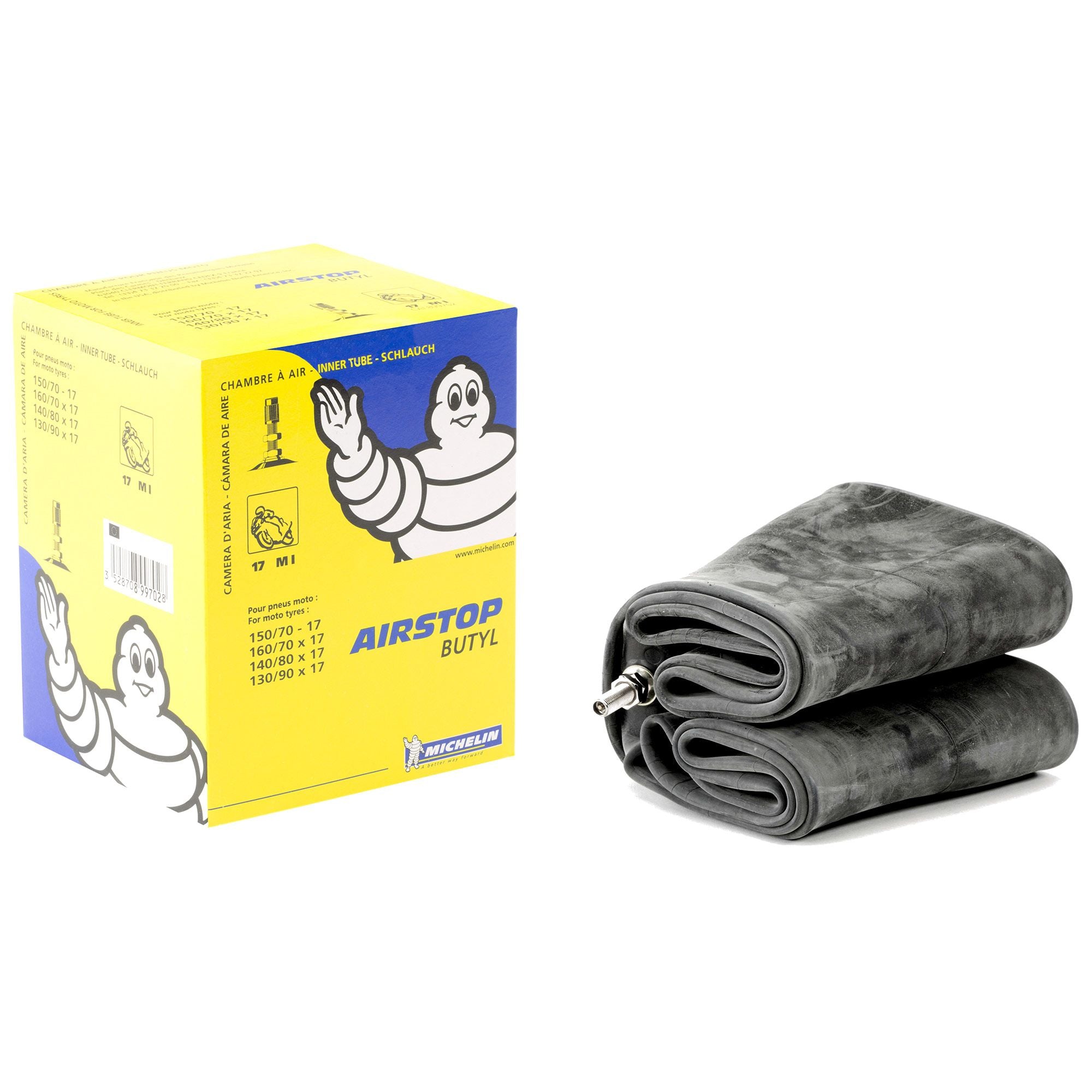 Michelin Road Tube 130/90-1515MI VALVE 2171