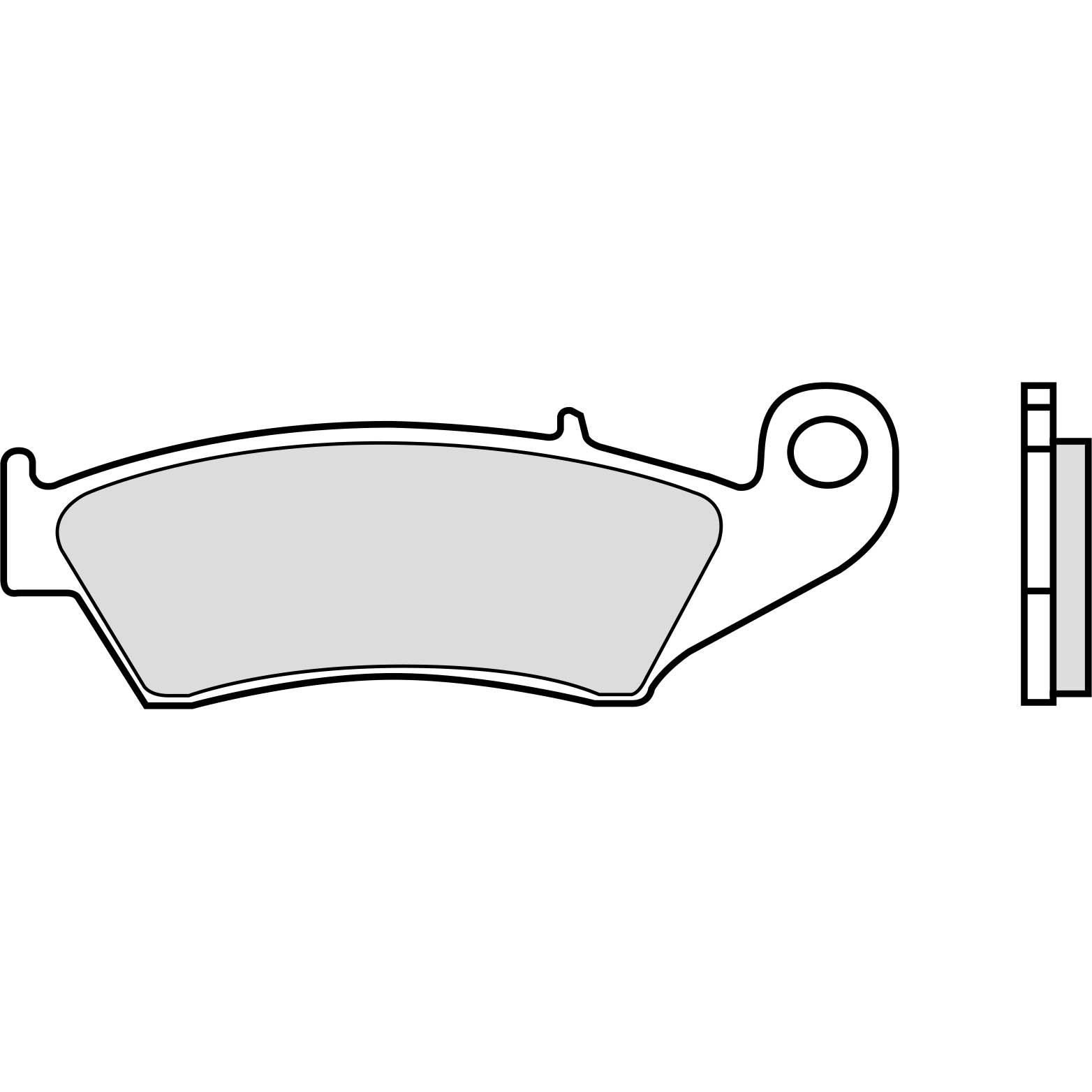 Brembo Jarrupalat Sintered Off-Road
