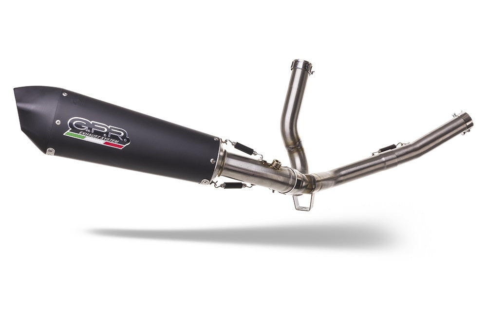 GPR SuzukiV-Strom 650 2021/2024 e5 GP EVO4 BLACK TITANIUM MFS